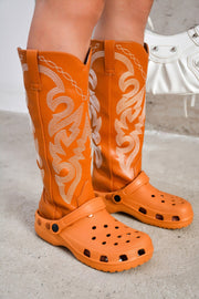 Haria Western-Inspired Garden Sandal Boots - Tan