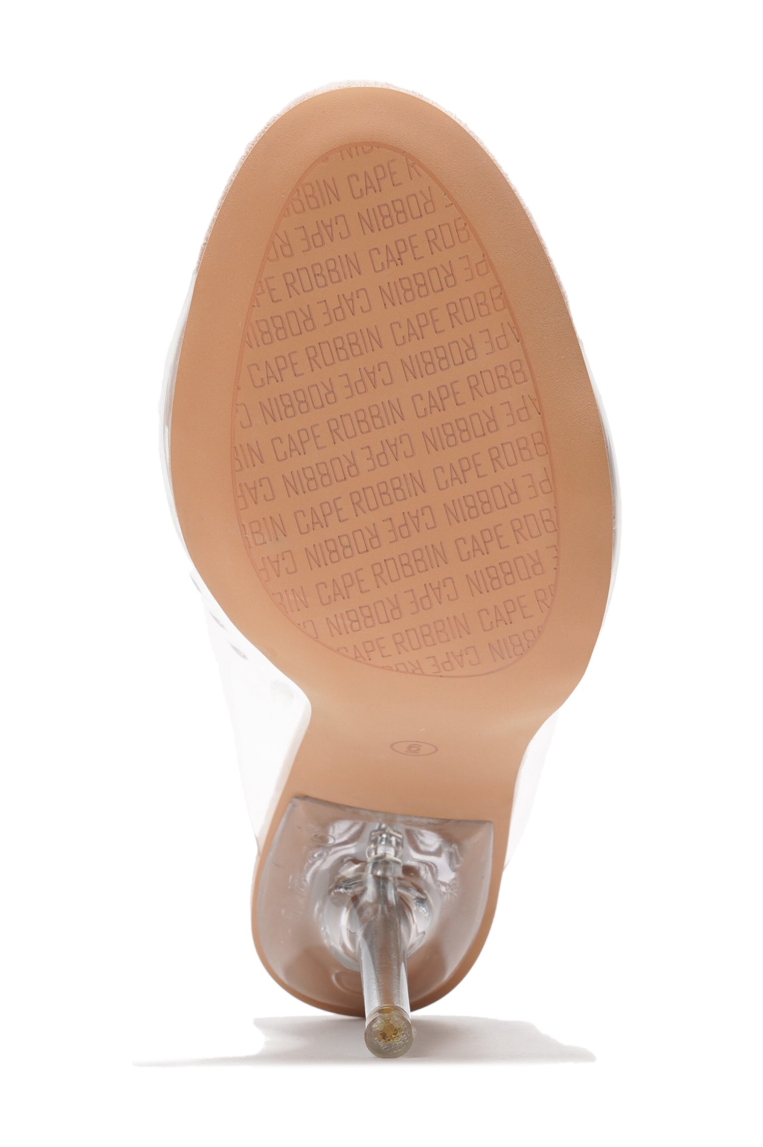 Allure.a Stiletto Heel Mules - Round Toe Slip On High Heels - Beige - Cape Robbin