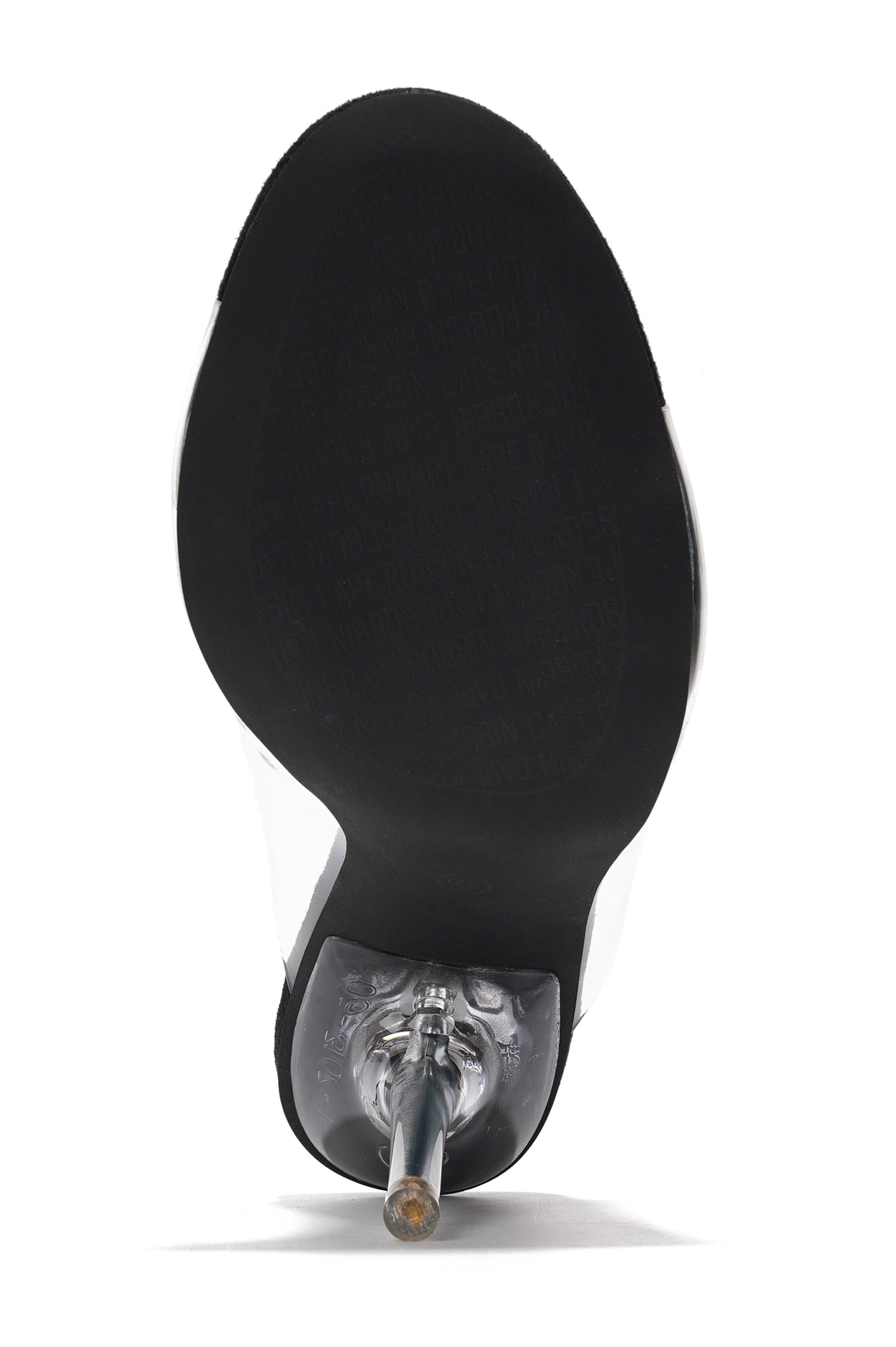 Allure.a Stiletto Heel Mules - Round Toe Slip On High Heels - Black - Cape Robbin