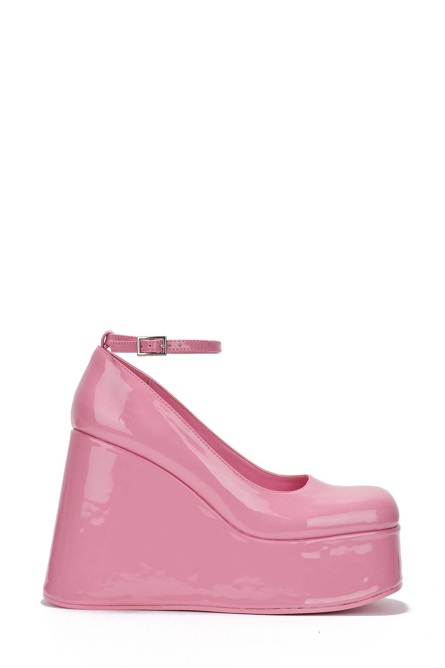 Jenny Closed Round Toe Platforms - Coral