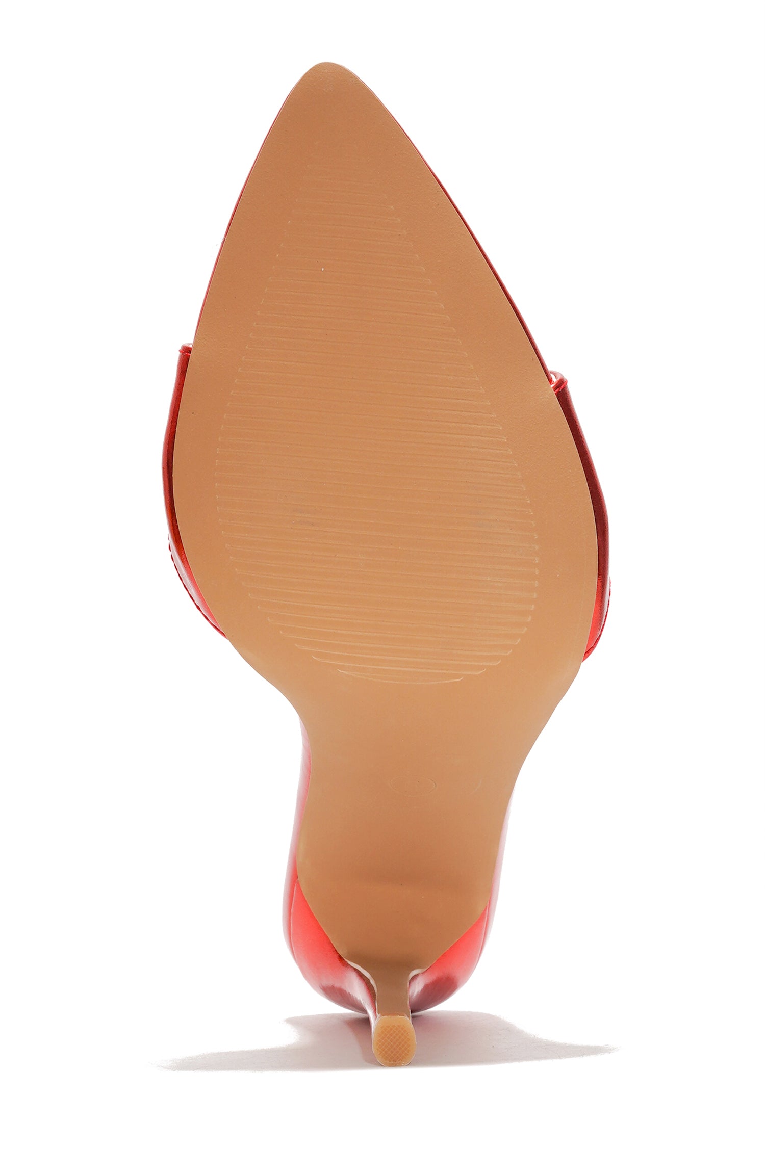 Loleta Women's Slip-on 4 Inch Stiletto Heels with Rhinestones - Red - Cape Robbin