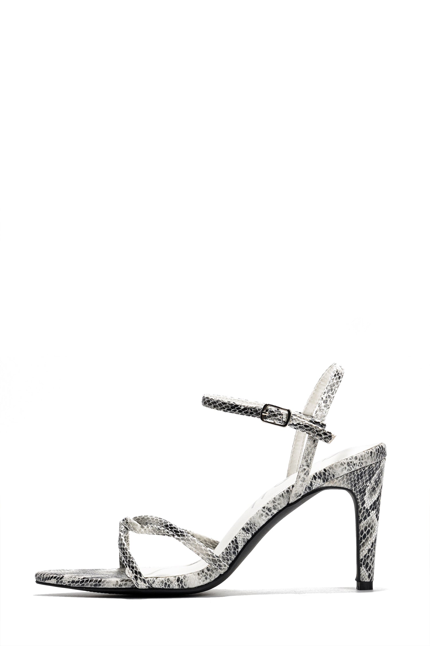 Lyndsay Strappy Stiletto Heeled Sandals - Snake