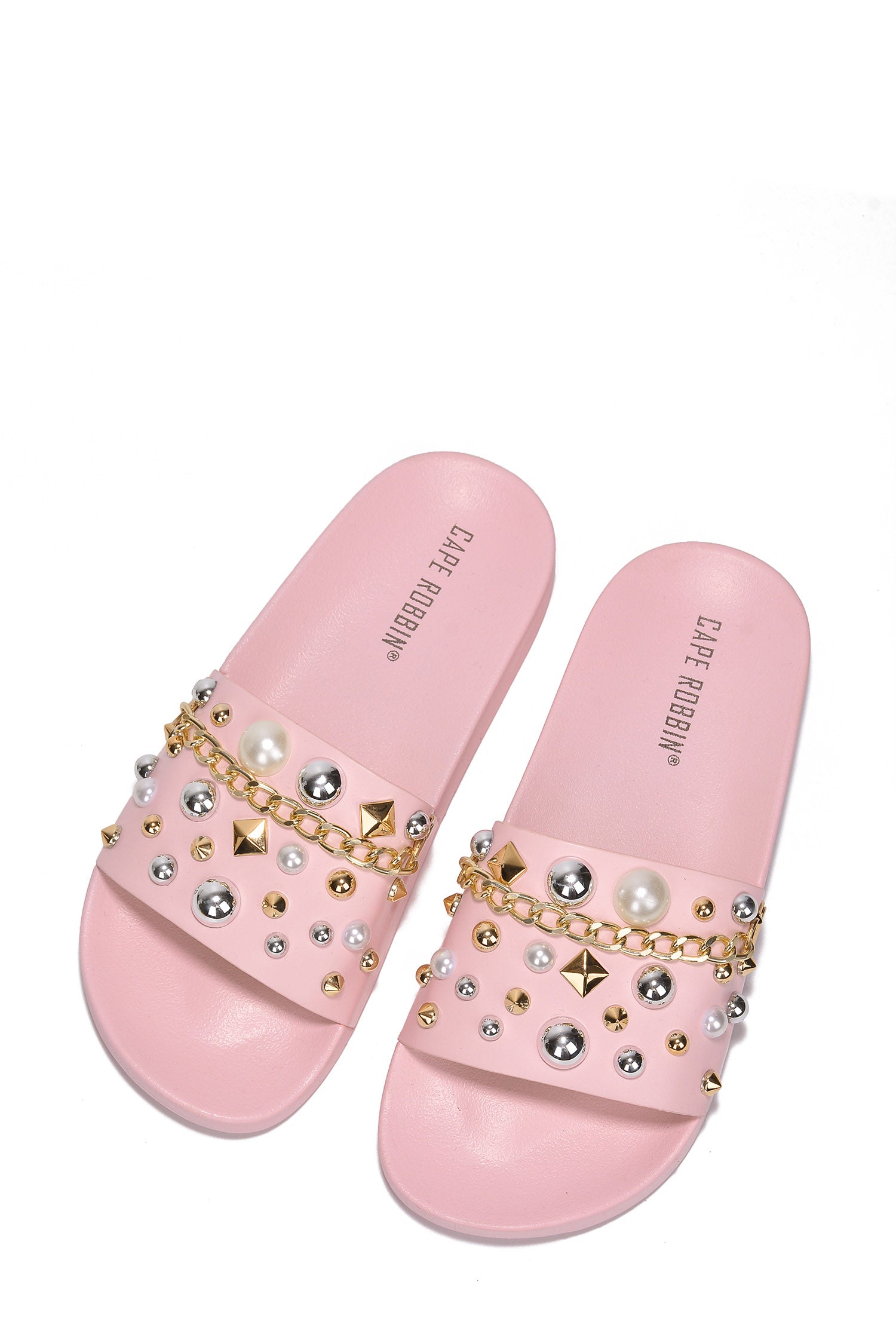 Fur Slides Cape Robbin Slides Wholesale Rainbow Fur Sandals Hotsell