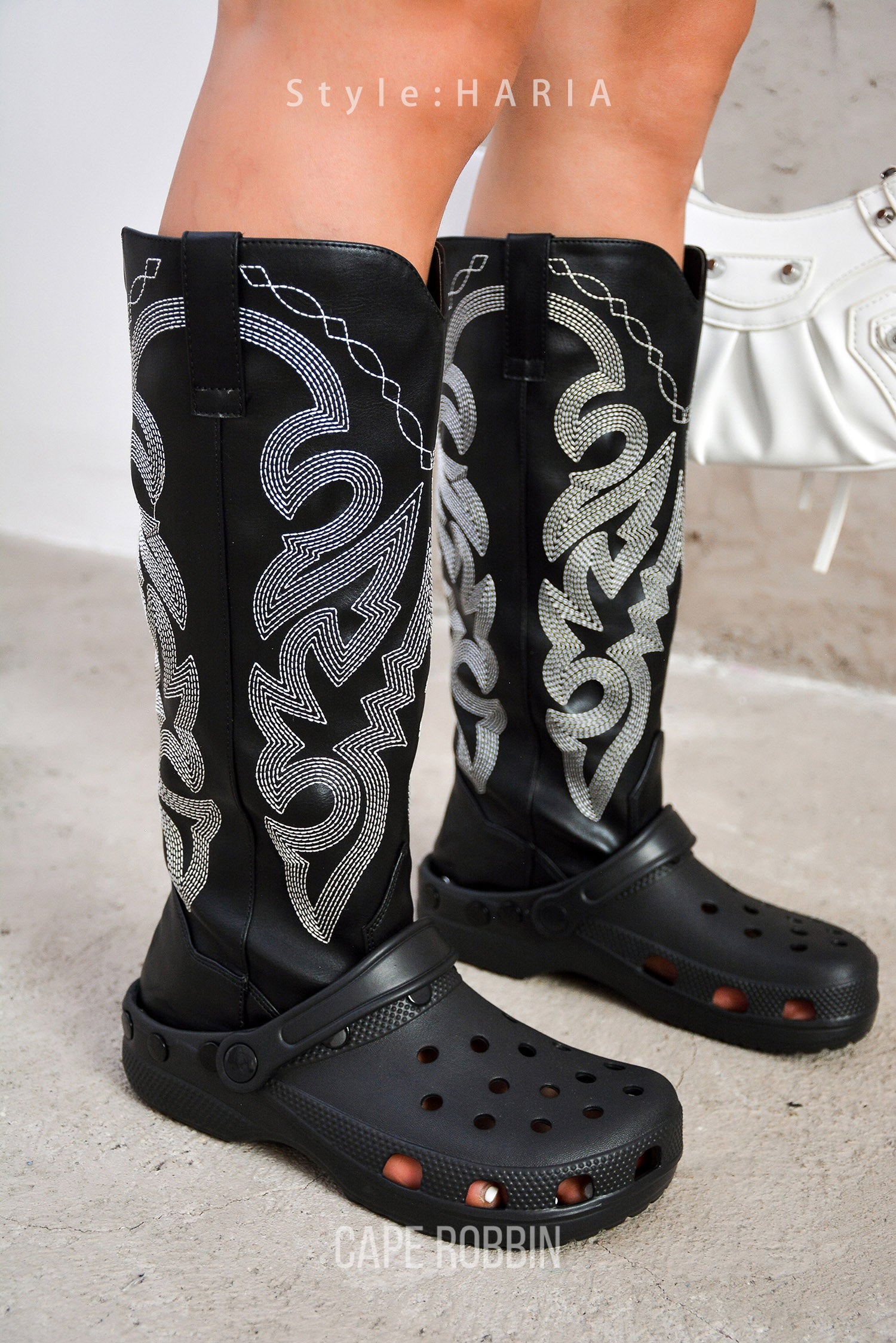 HARIA - BLACK - Cape Robbin