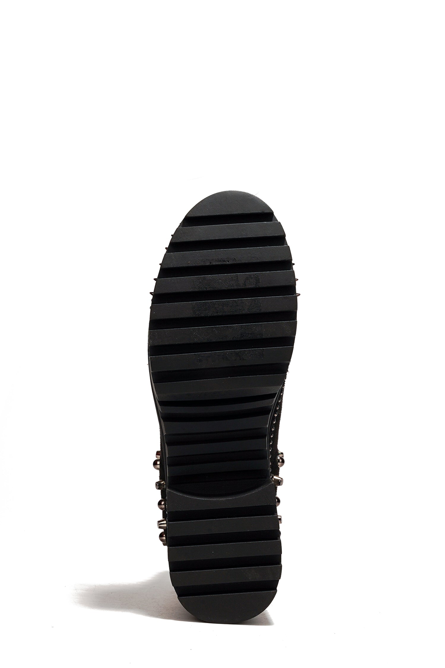 Spiky Women's  Pull-on Ankle Booties with Spikes- Black Gold - Cape Robbin