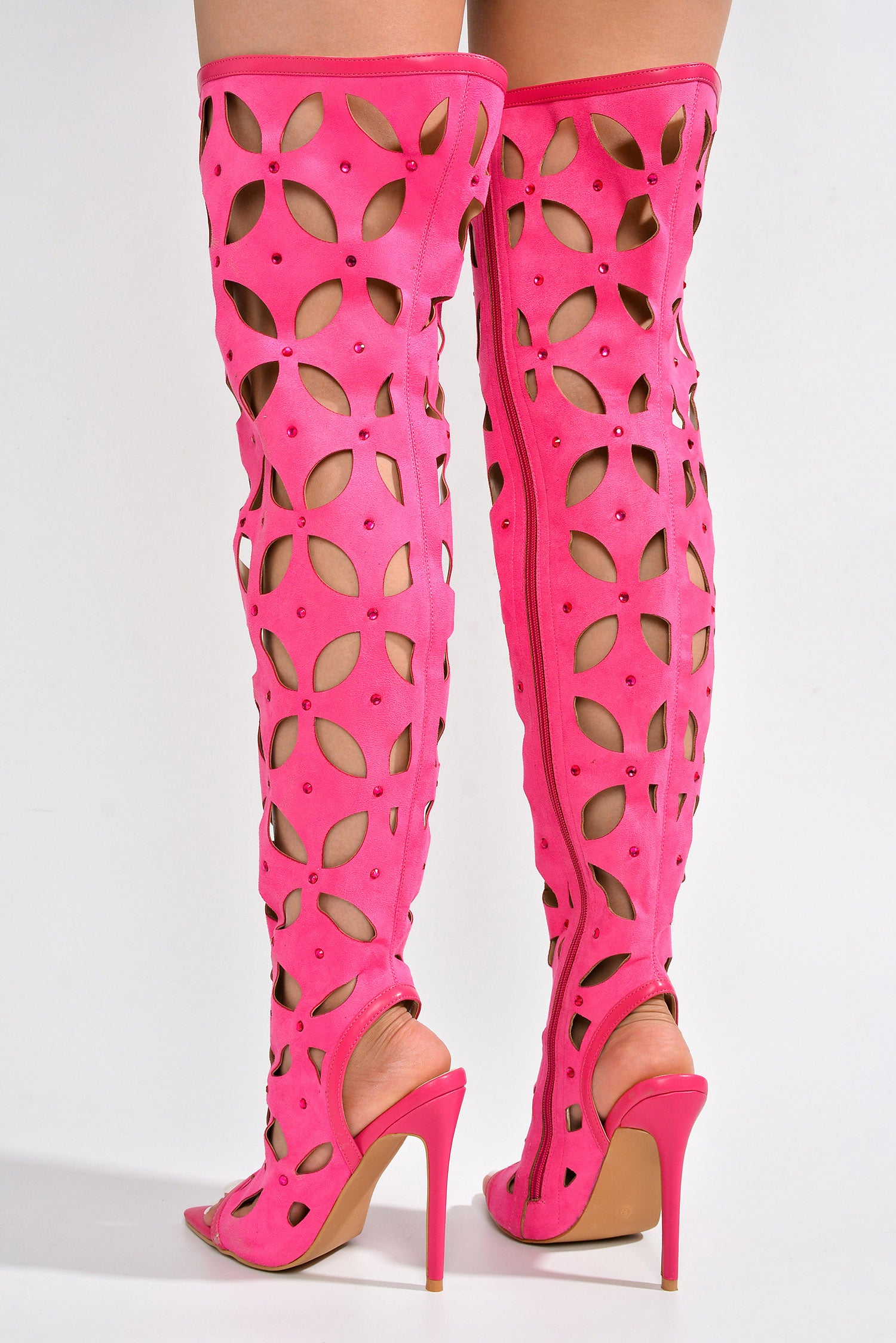Cape Robbin - DIANA - PINK - BOOTS