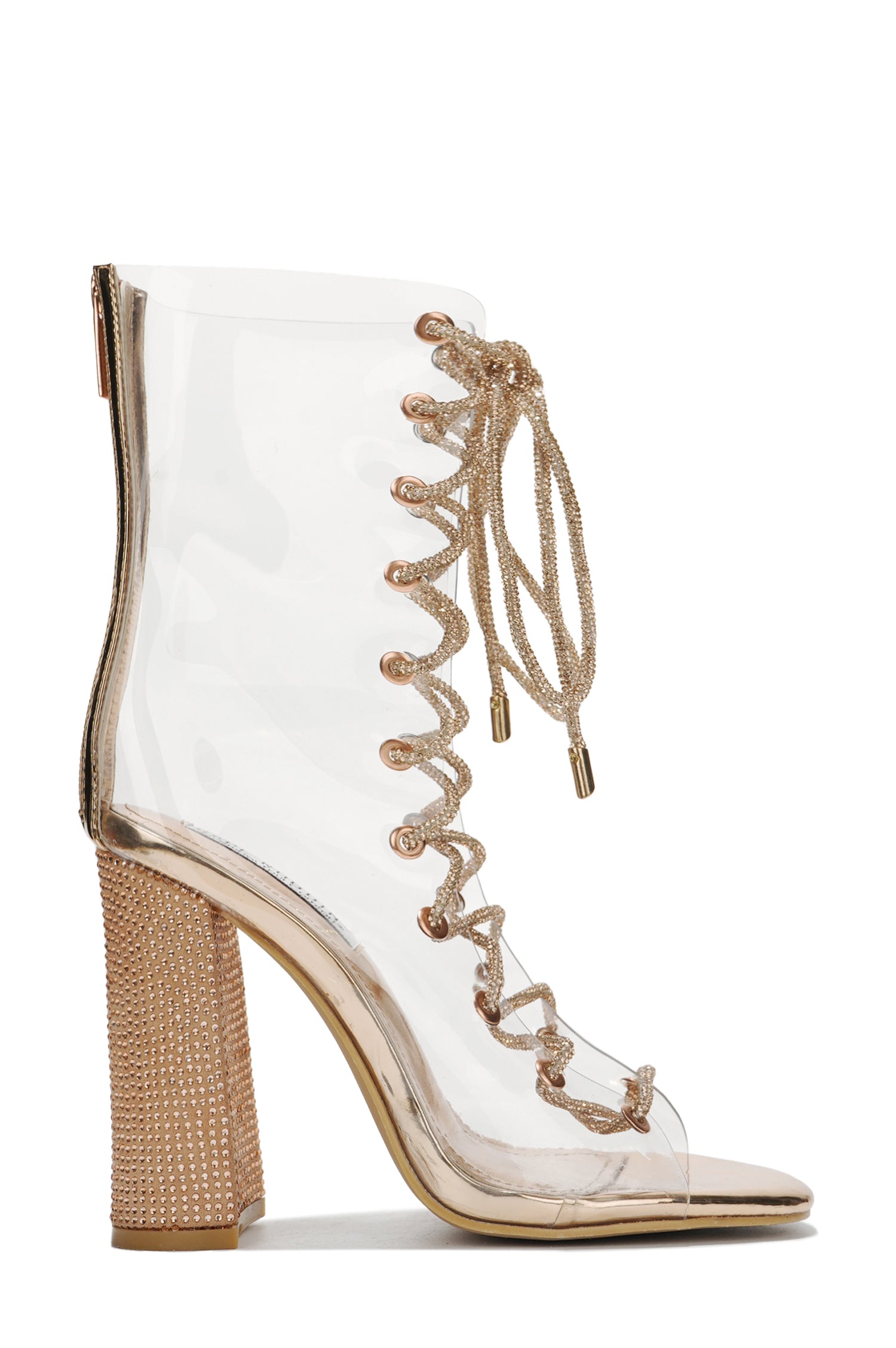 Cape Robbin - LOOKEY - ROSE GOLD - BOOTIES
