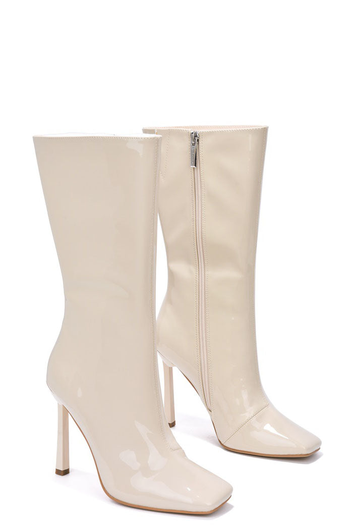 Cape Robbin - LUCIENE - OFF WHITE - BOOTIES