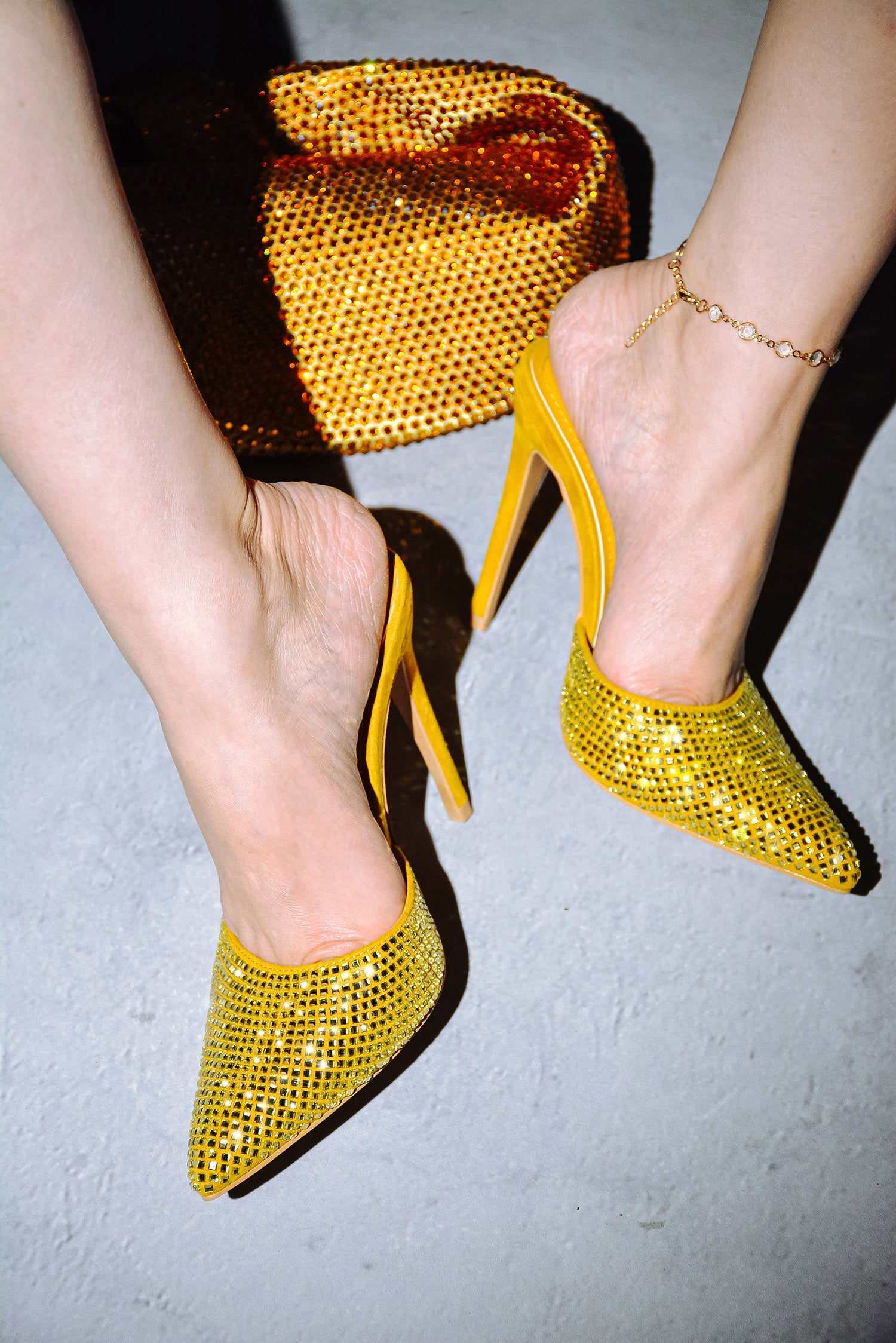 Klayton Embellished Suede Pointy Toe Heels – Cape Robbin
