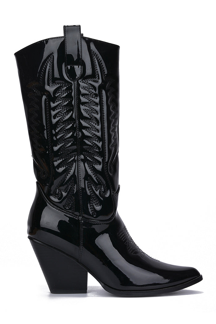 Cape Robbin - SOUTHERN BELLE-3 - BLACK - BOOTIES